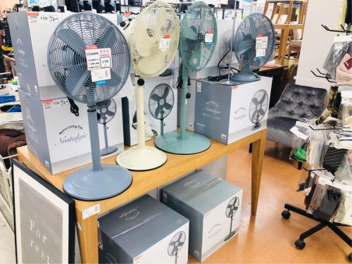 季節家電の扇風機