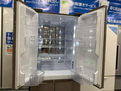6ドア冷蔵庫のSHARP