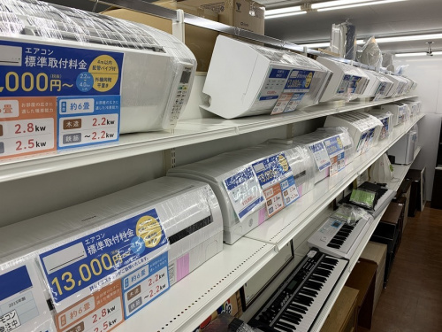 季節家電のエアコン