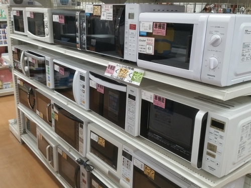 レンジのガステーブル