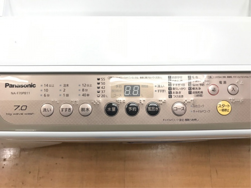 【新生活家電】Panasonic（パナソニック）2018年製 全自動洗濯機が入荷致しました。【立川日野橋店】 [2020.03.16発行