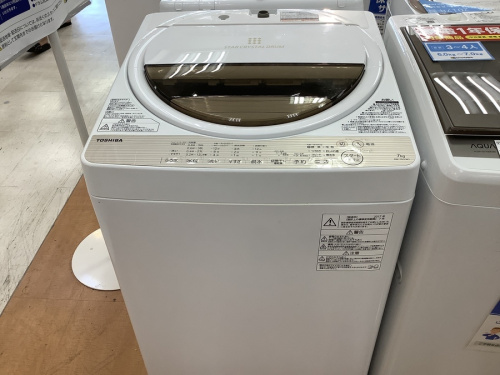 生活家電の洗濯乾燥機