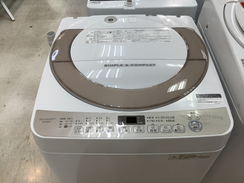 全自動洗濯機のSHARP