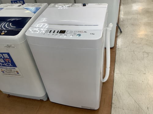 生活家電の洗濯機