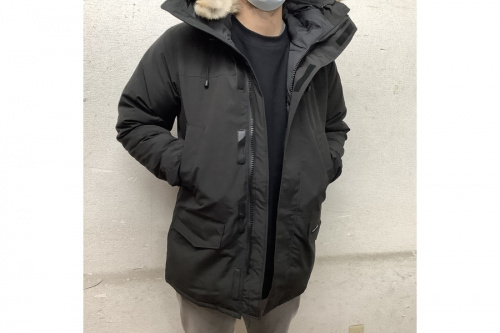メンズファッションのダウンパーカー