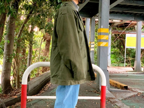 パーカーのミリタリ―