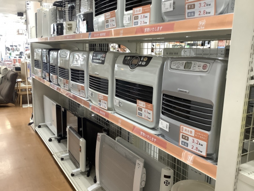 季節家電の煖房器具