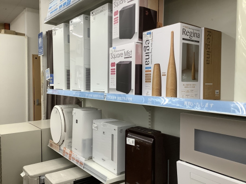 加湿器の季節家電買取強化中！