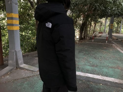 ダウンパーカーのノースフェイス