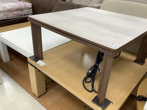 ストーブのコタツ