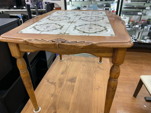 タイルトップの立川中古家具