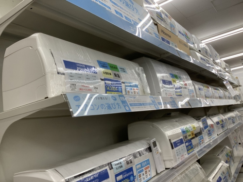季節家電のエアコン