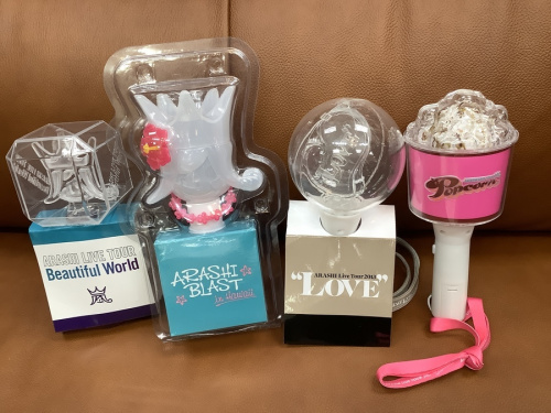 アイドルグッズの嵐