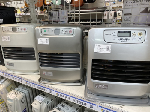 暖房家電の石油ファンヒーター