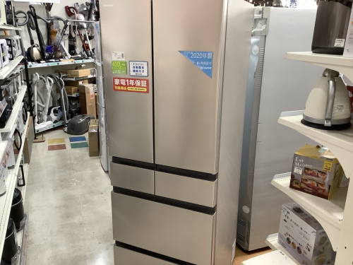 生活家電の冷蔵庫