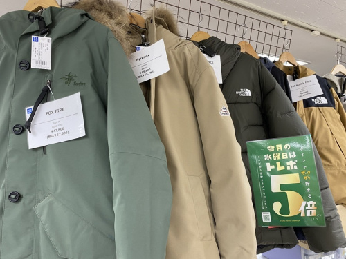 トレポ5倍のTHE NORTH FACE
