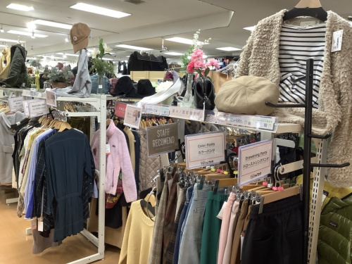 春物洋服の立川中古衣類