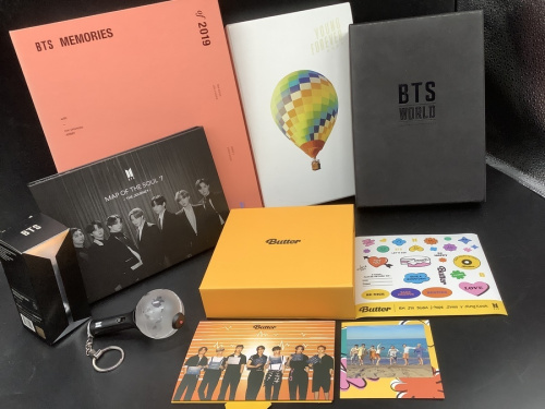 アイドルグッズのBTS