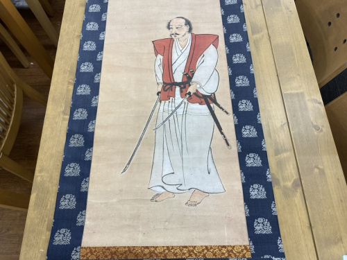 宮本武蔵自画像の和雑貨