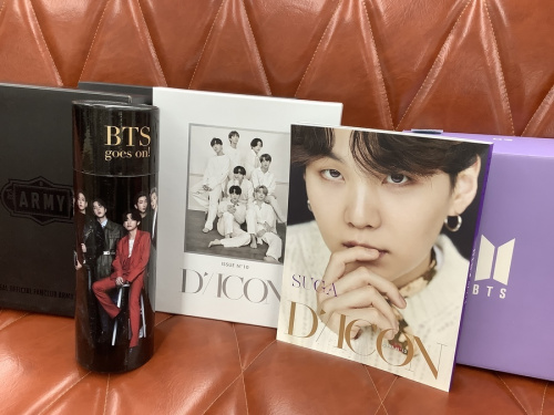 アイドルグッズのBTS