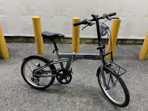 自転車の折りたたみ自転車