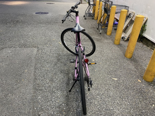 クロスバイクの自転車