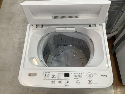 YAMADA(ヤマダ)の4.5kg洗濯機【YWM-T45H1】2022年製をご紹介！！｜2022