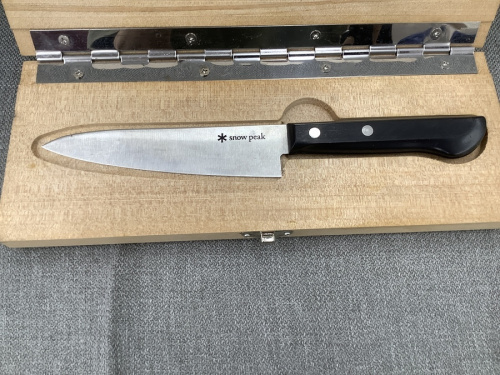 キャンプ用品のsnow peak