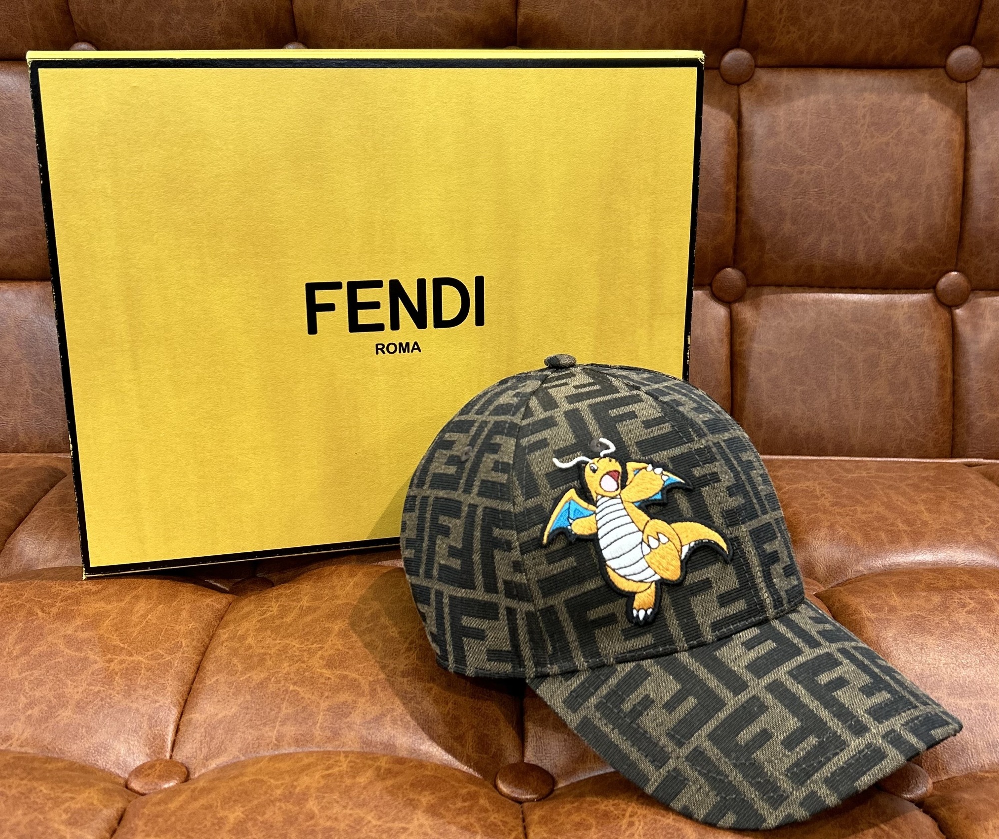 FENDI x FRGMT x POKÉMON キャップ FENDI x FRGMT x POKÉMON!!】買取新入荷しましたFENDI の