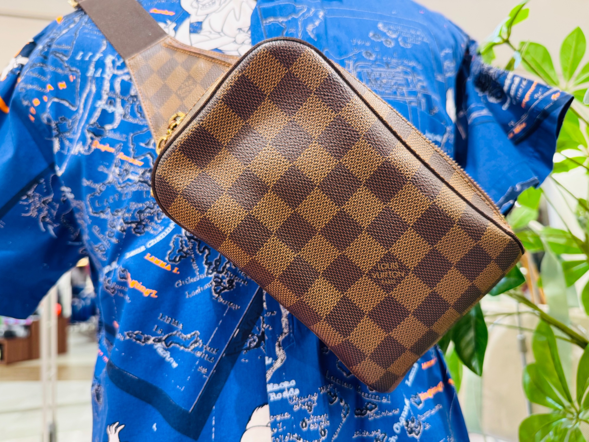 Louis Vuitton / ルイヴィトン】ダミエ ジェロニモス ボディバッグ