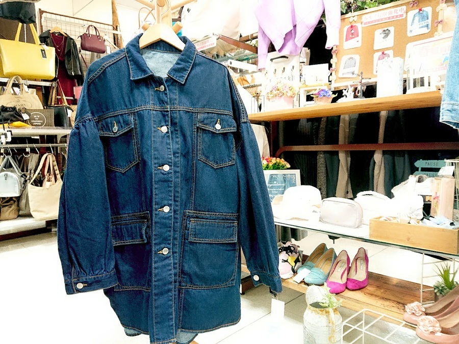 【春物買取強化中】アダムエロペのデニムブルゾンが入荷しました♪【南柏店】 [2020.01.14発行]｜リサイクルショップ トレジャー