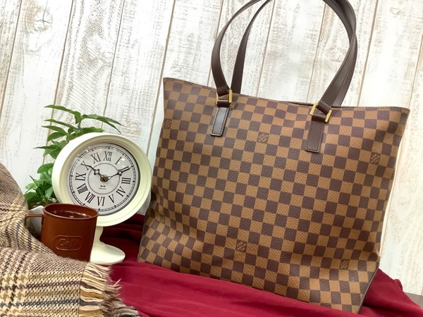 LOUIS VUITTON（ルイヴィトン）のカバメゾ ダミエトートバッグが
