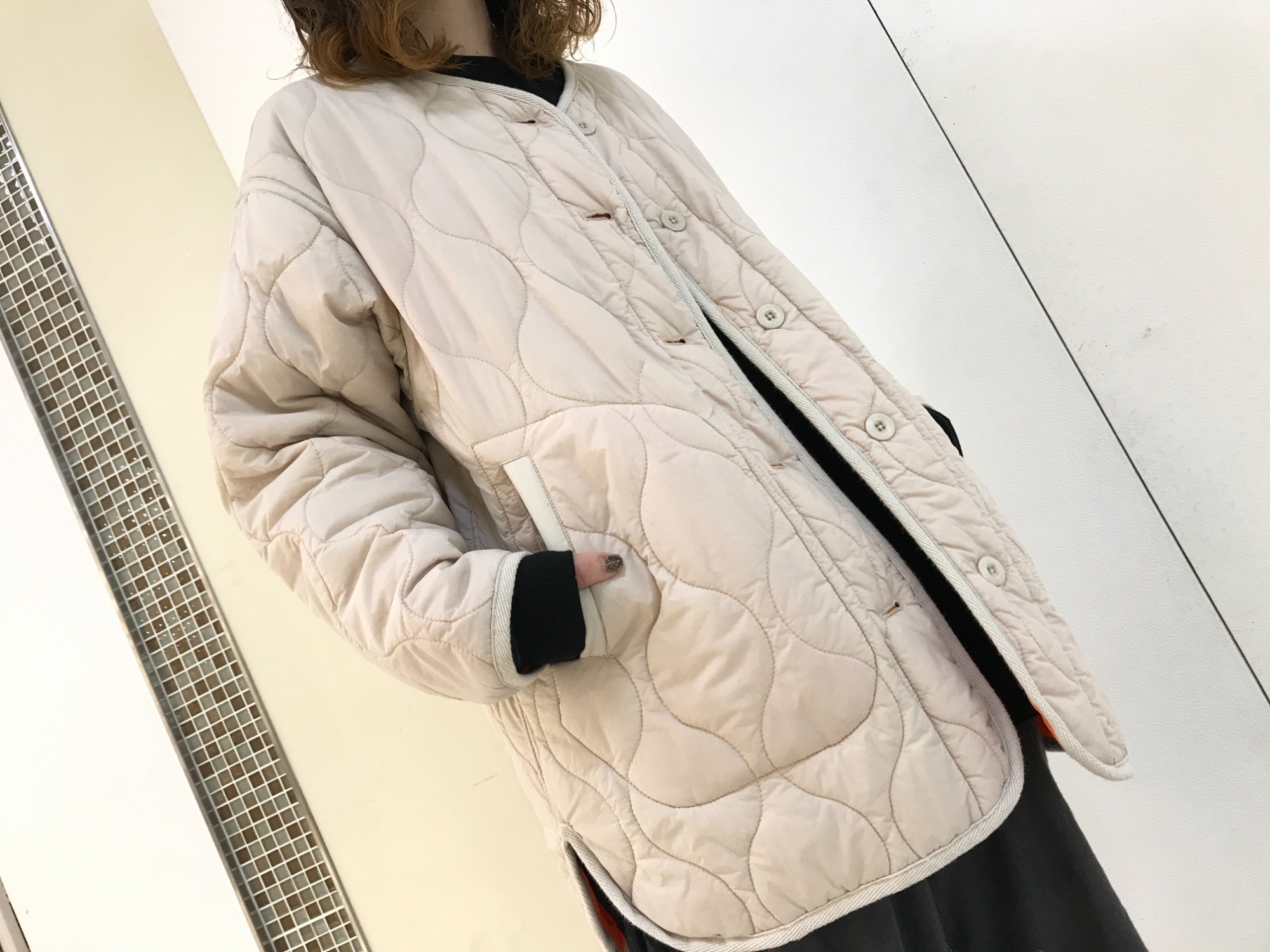 niko and...のリバーシブルキルティングジャケットが入荷致しました 
