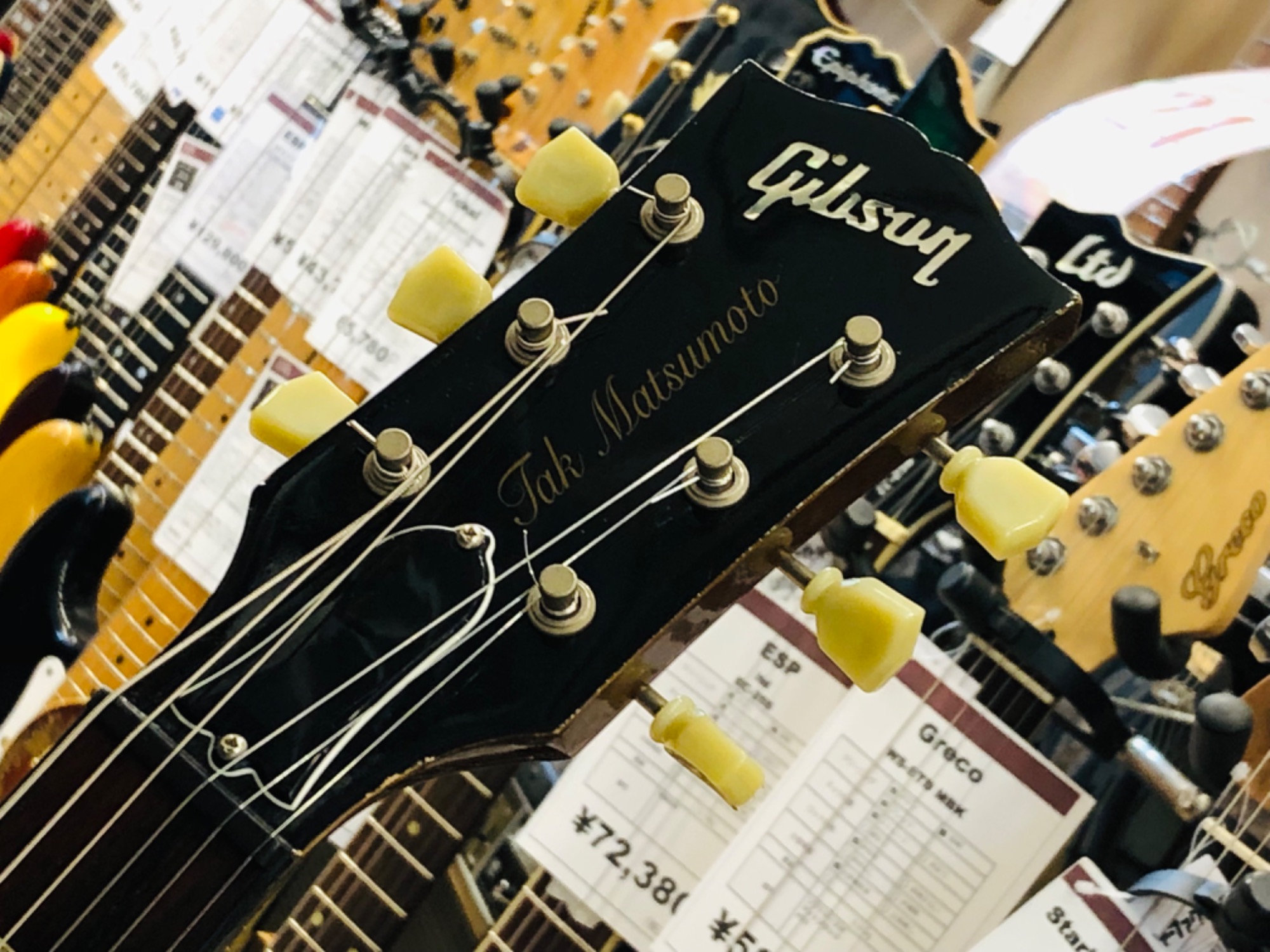 松本孝弘モデル 】GIBSON CUSTOM SHOP Tak Matsumoto DC Quilt