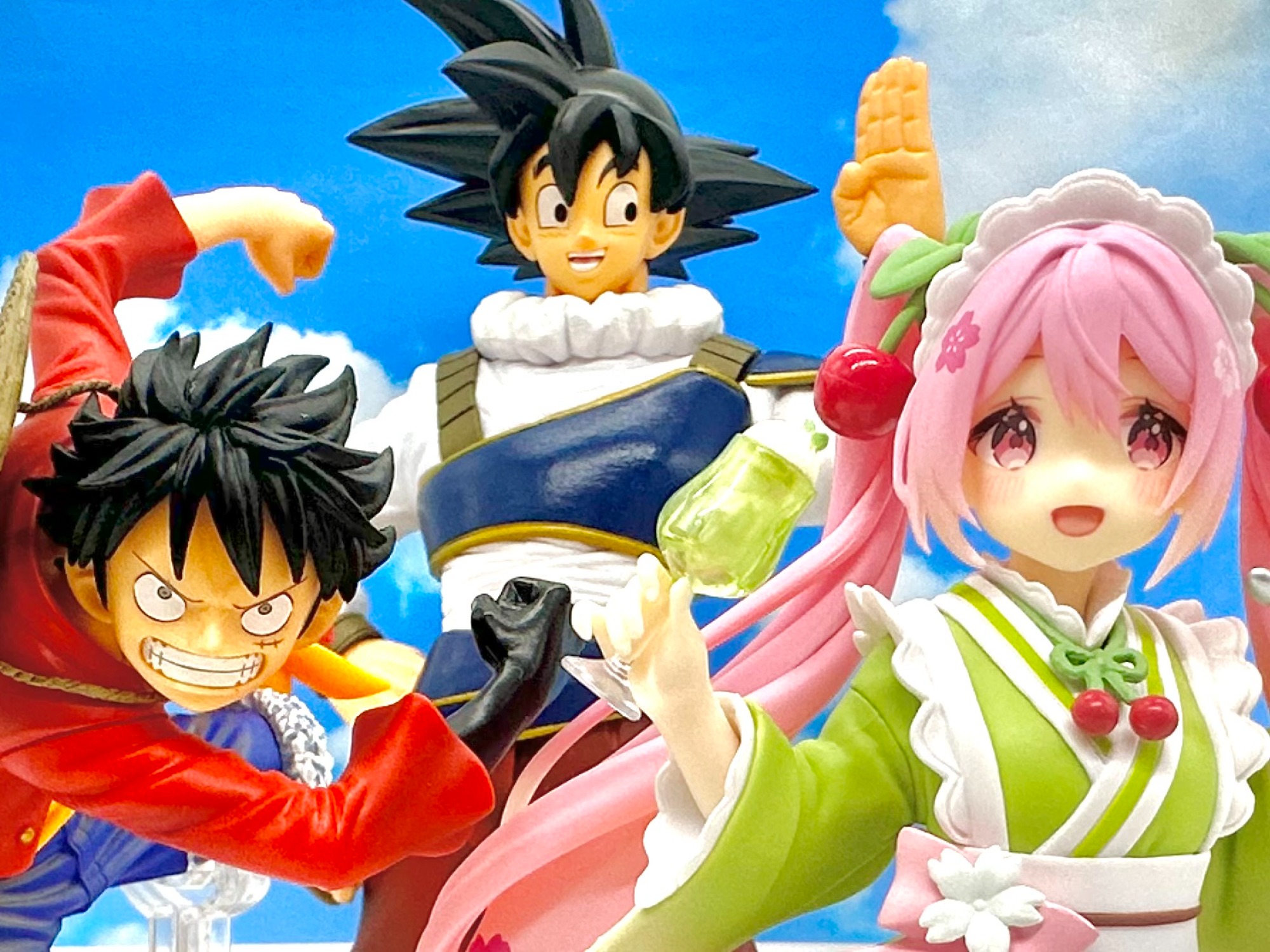 ドラゴンボール、ワンピース30点セット ジャンプ系新作フィギュア ワンピース ドラゴンボール19体盛り