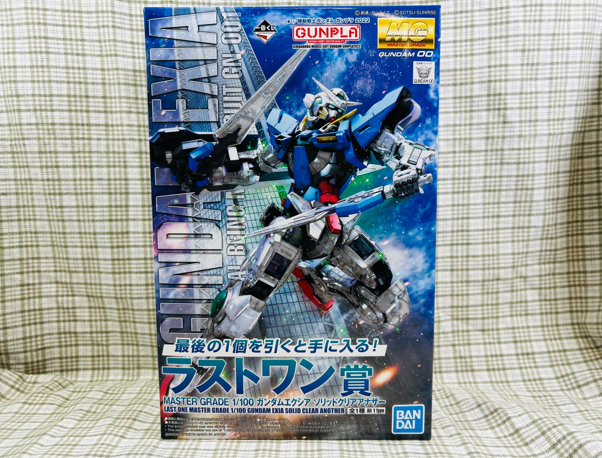 BANDAI - ガンダムエクシア(MG) ラストワン賞 ソリッドクリアアナザー 一番くじ ラストワン賞 MG ガンダムエクシア ソリッドクリア