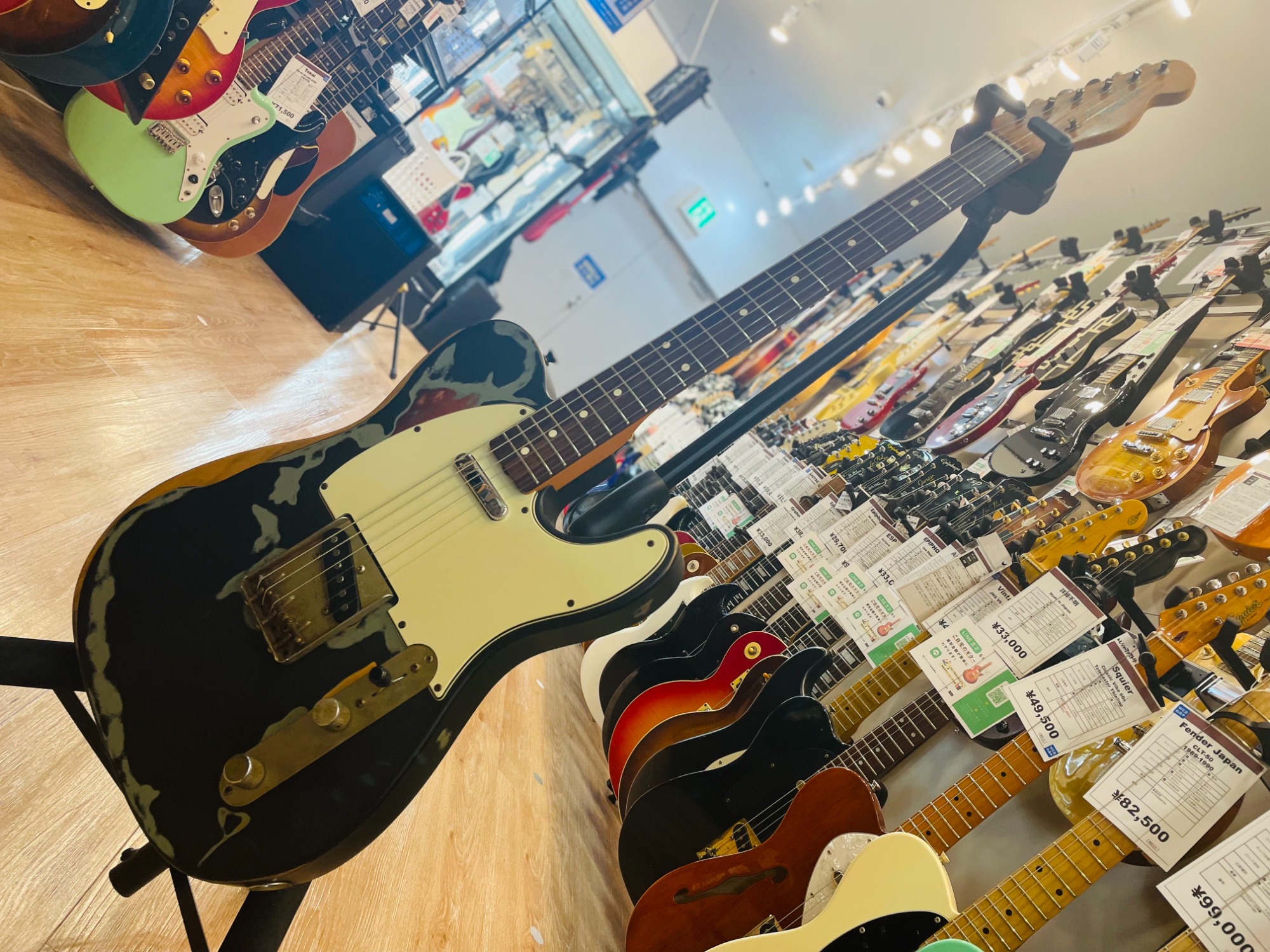 GW限定 Fender Mexico Joe Strummer テレキャスター Limited Edition Masterbuilt Joe Strummer Telecaster