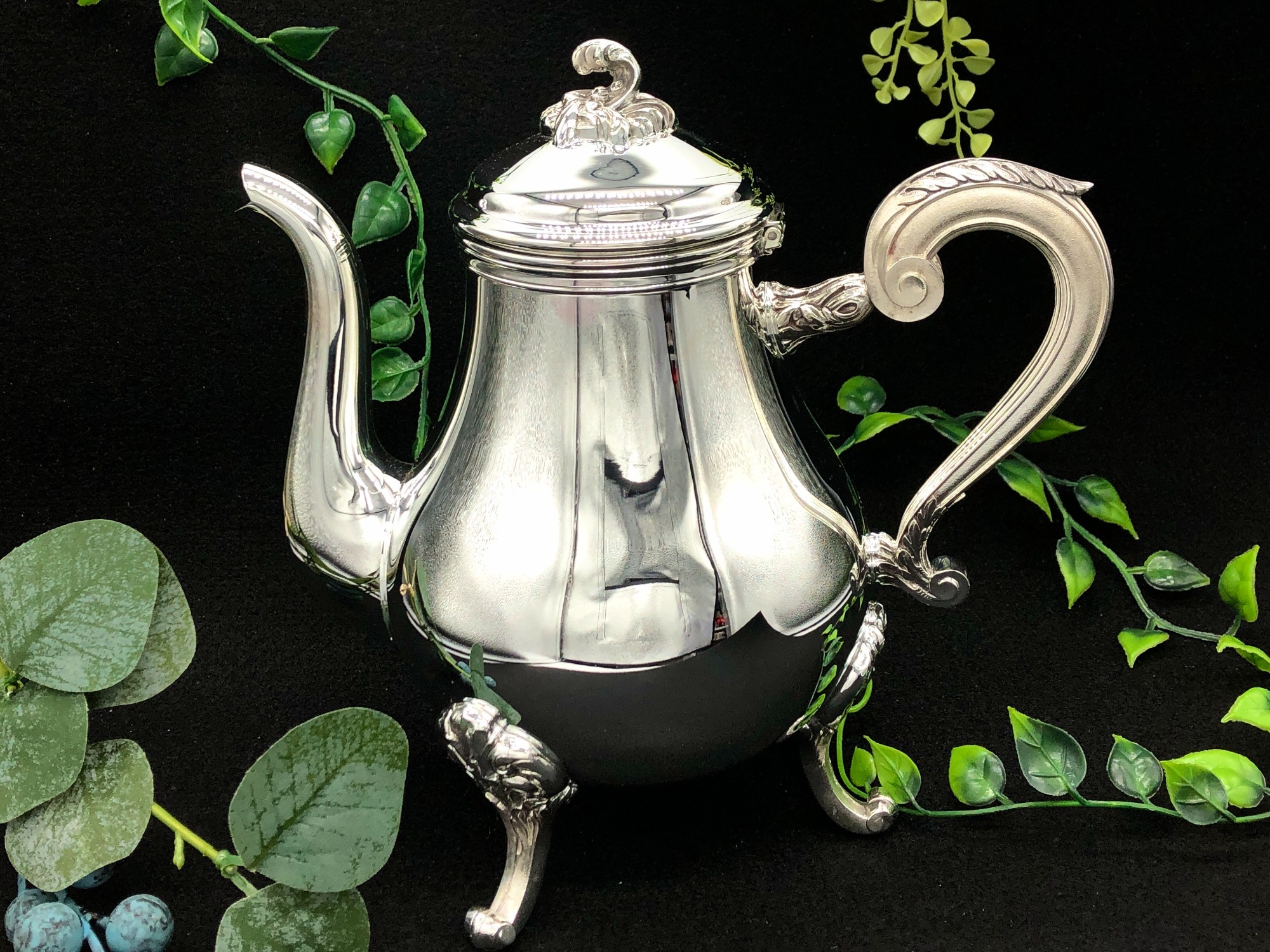 美品 クリストフル マルリー ティーポット 刻印入り Christofle (クリストフル) ティーポット マルリーが入荷しました