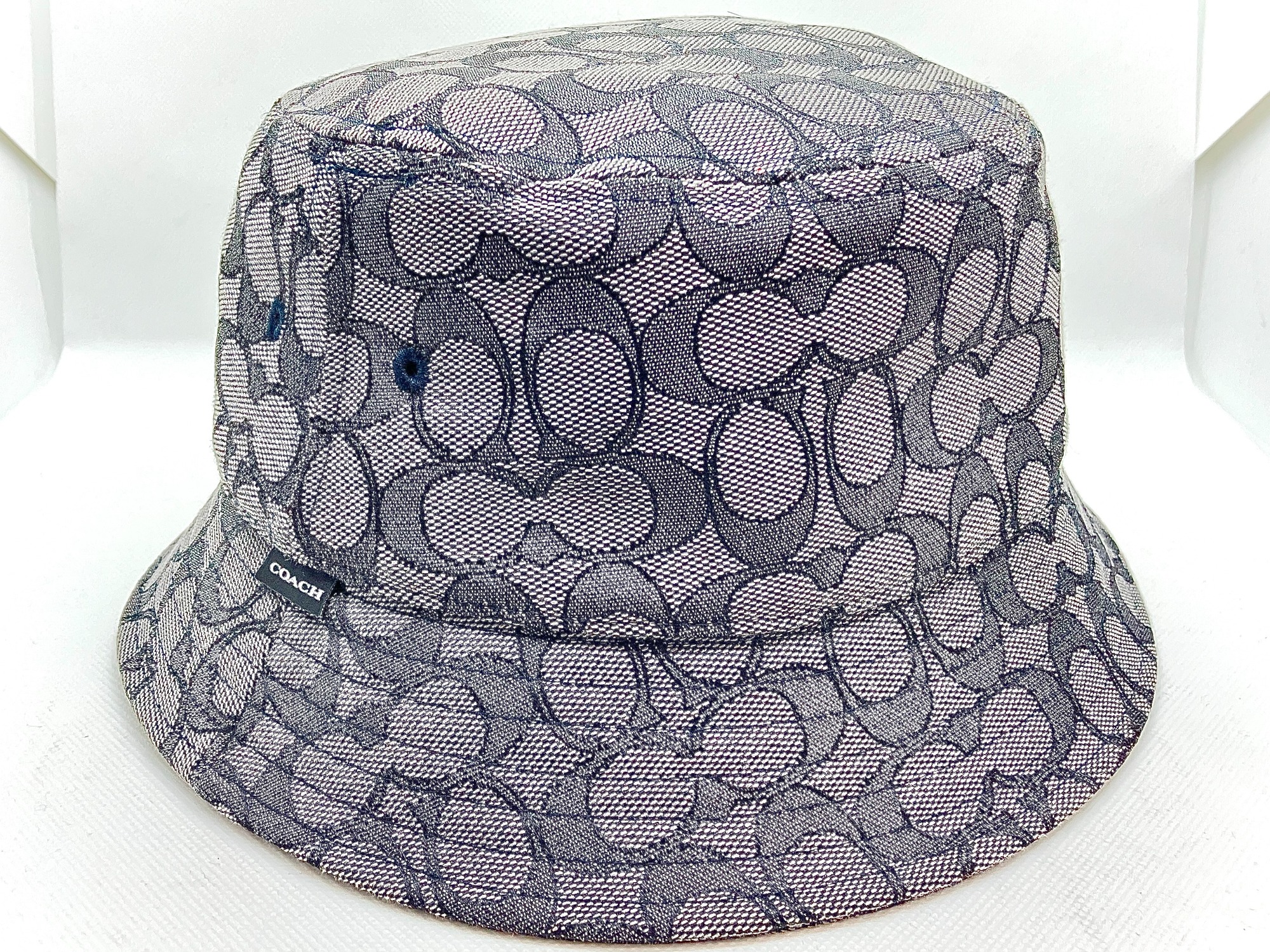 COACH 花柄 バケットハット COACH（コーチ） 帽子 バケハ コットン 刺