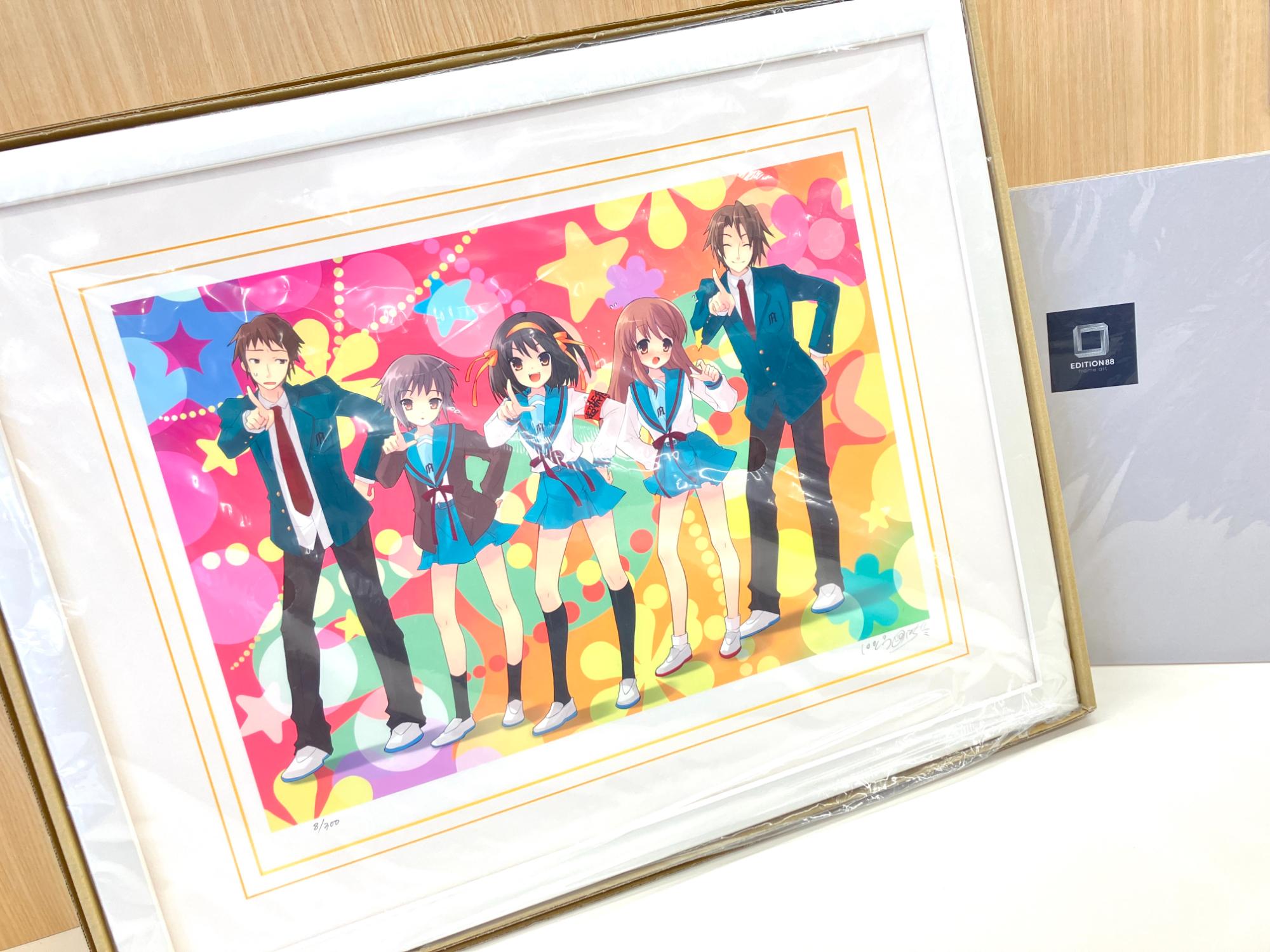 ホビー買取強化中！】EDITION88「涼宮ハルヒの憂鬱」いとうのいぢ直筆