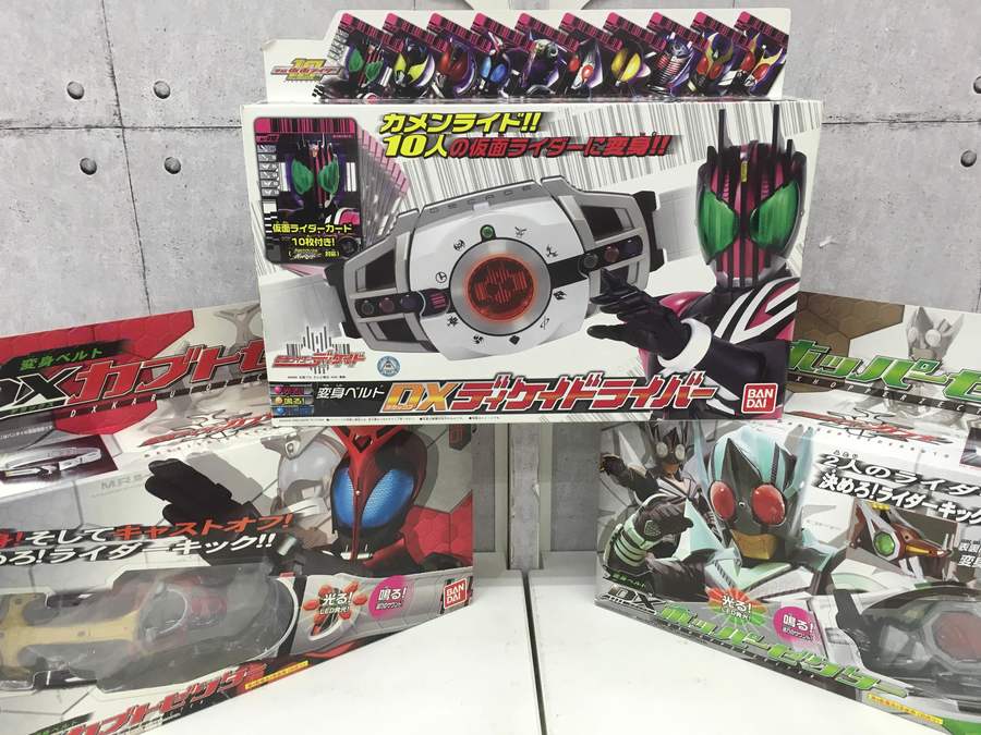 【BANDAI】仮面ライダーの変身ベルト集結！！【北越谷店】 [2016.09.09発行]｜リサイクルショップ トレジャーファクトリー（トレファク）北越谷店