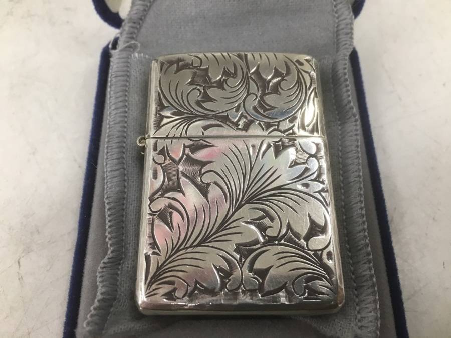芸術！スターリングシルバー手彫りのzippo入荷！【北越谷店】｜2018年