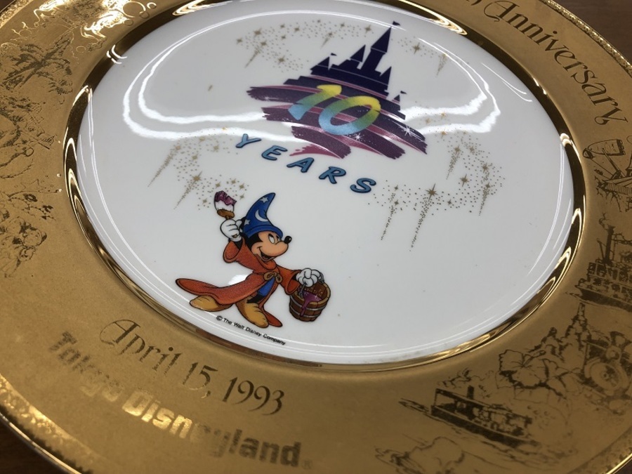 レア物！ディズニーランド開園10周年記念プレート入荷！【北越谷店