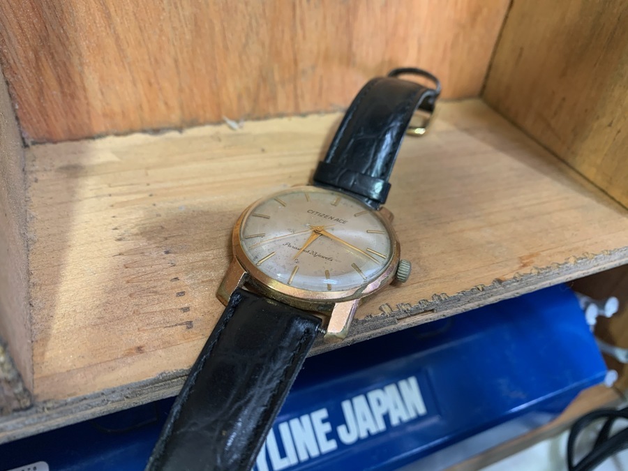 ビンテージ CITIZEN deko 手巻き腕時計 昭和レトロ・稼働中 ビンテージ シチズン CITIZEN Dressy 女性用