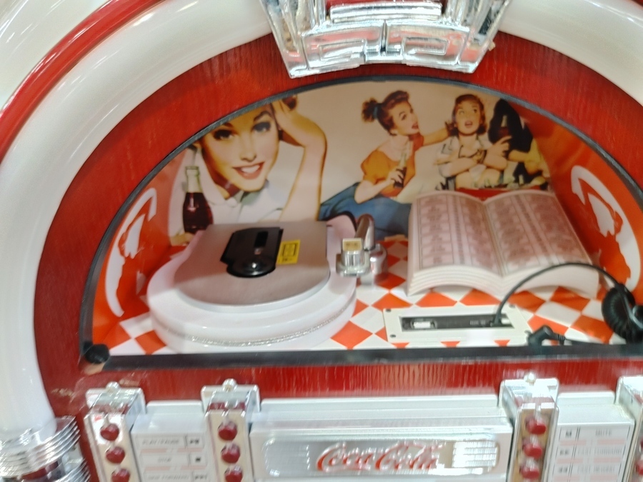コカコーラ ジュークボックス CD ラジオプレーヤー入荷しました