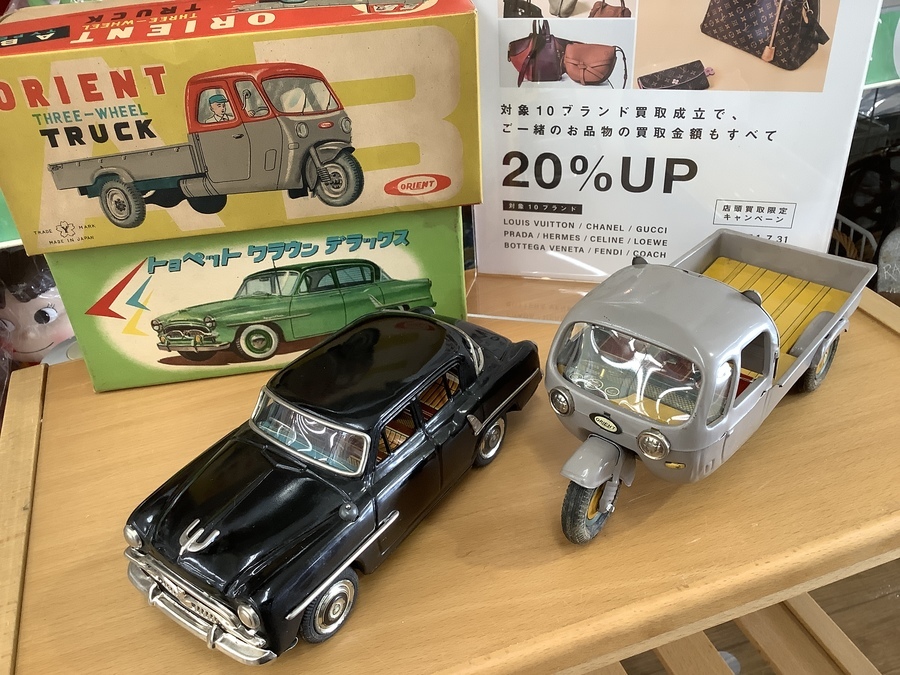 ヴィンテージ物！！レトロブリキカー入荷しました！｜リサイクル