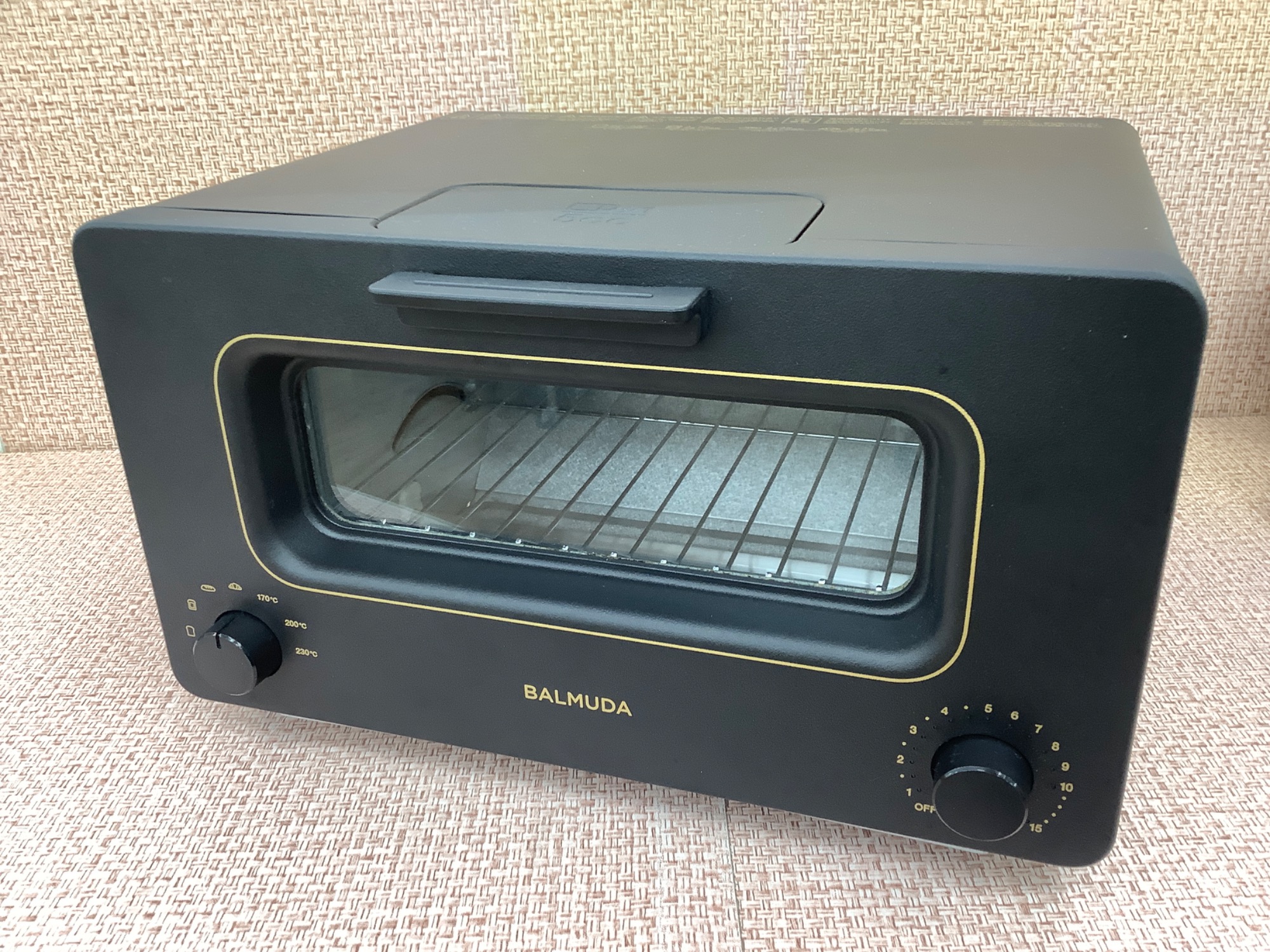 BALMUDA スチームトースター ブラック　2018年製 バルミューダ スチームトースター / デジもく！ギフトショップ