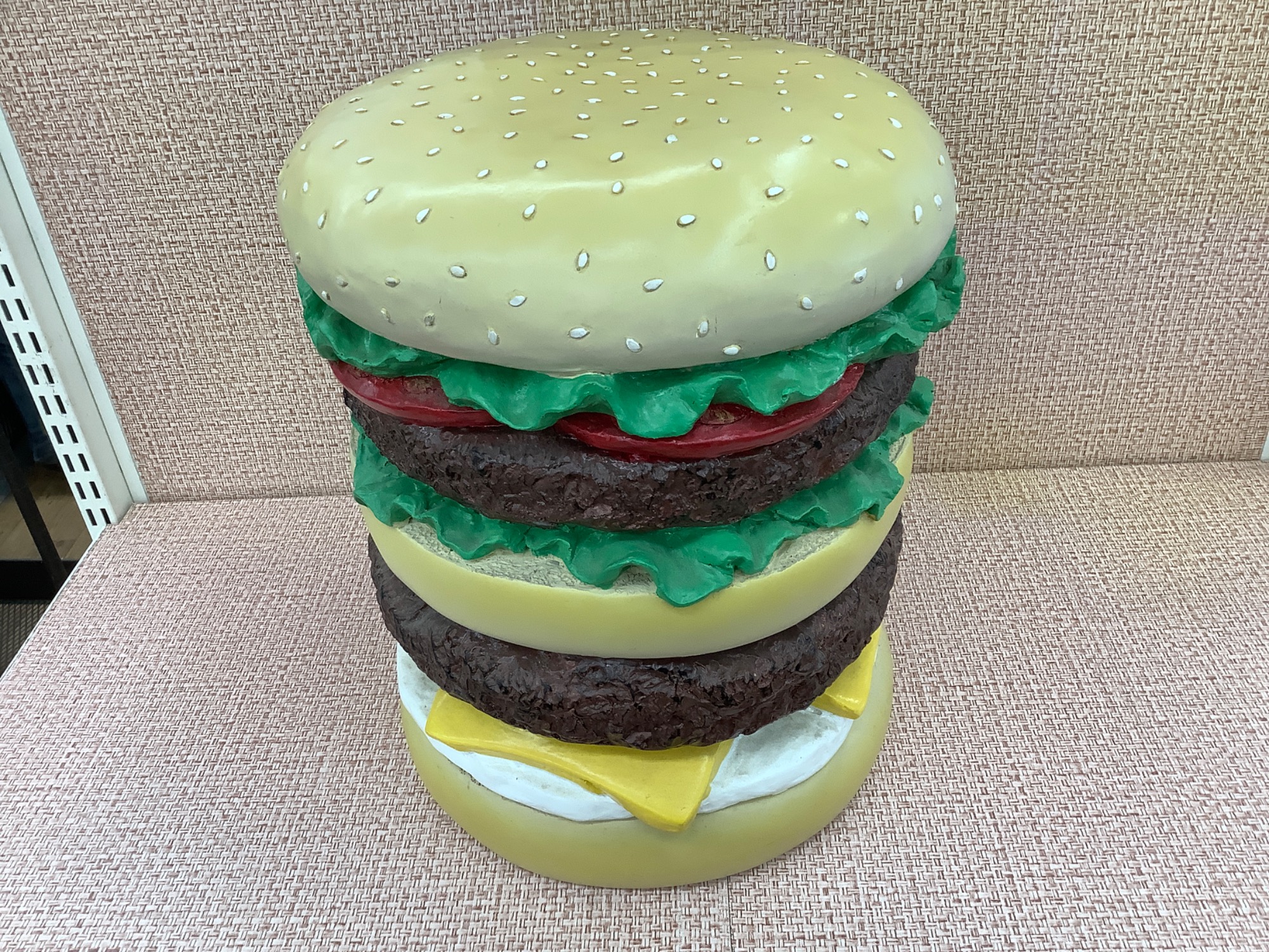 ロータリーヒロ ハンバーガー インテリア オブジェ 椅子 チェア アメリカン雑貨 ロータリーヒロ＞ イースね ワイン樽（椅子）樽型 スツール インテリア