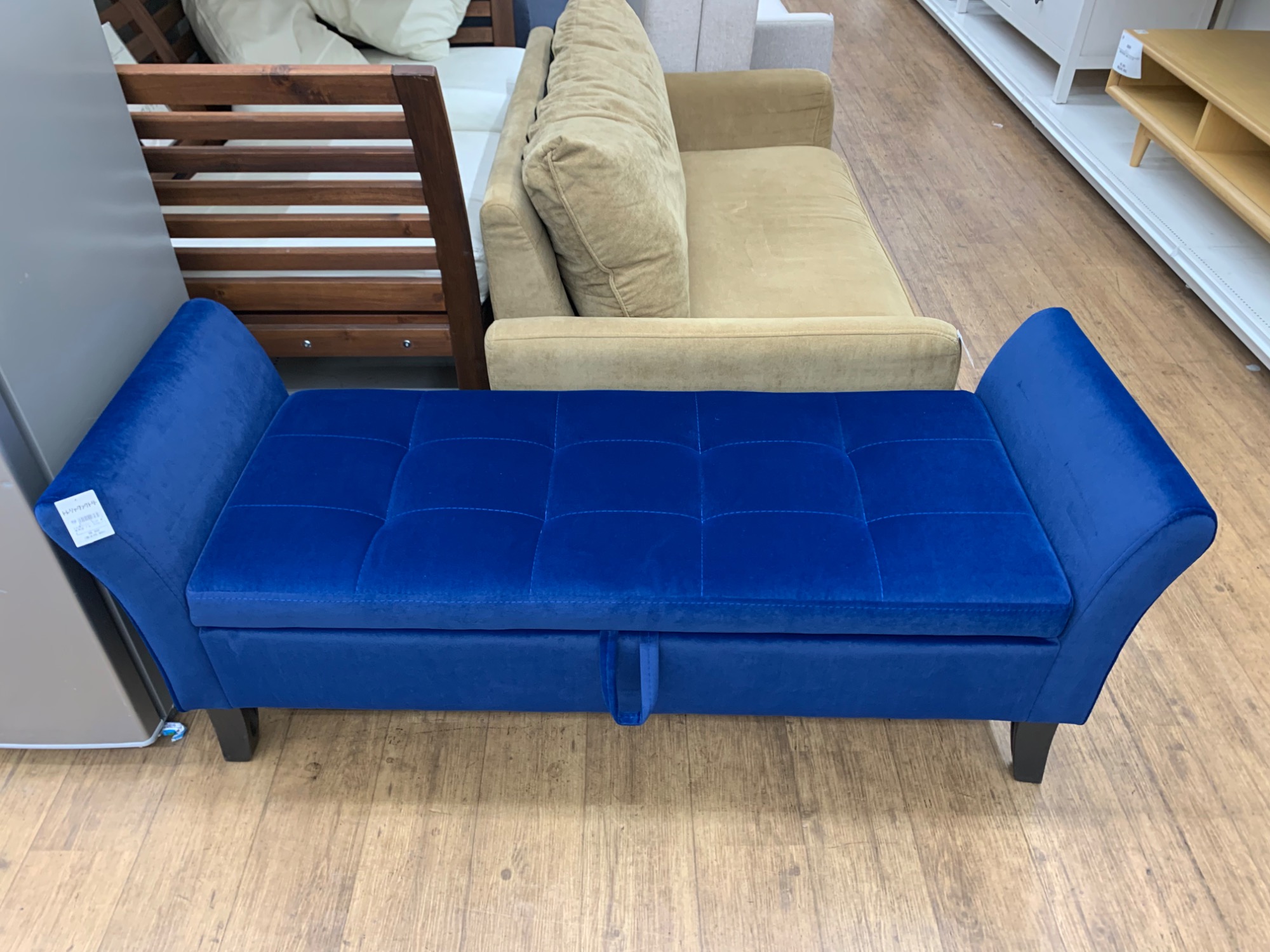 当店スタッフおすすめ!!サンコウ 未使用品 ブルー アメリカンベンチ 