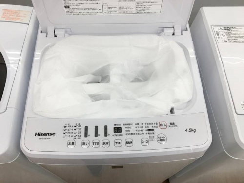 ハイセンスの洗濯機